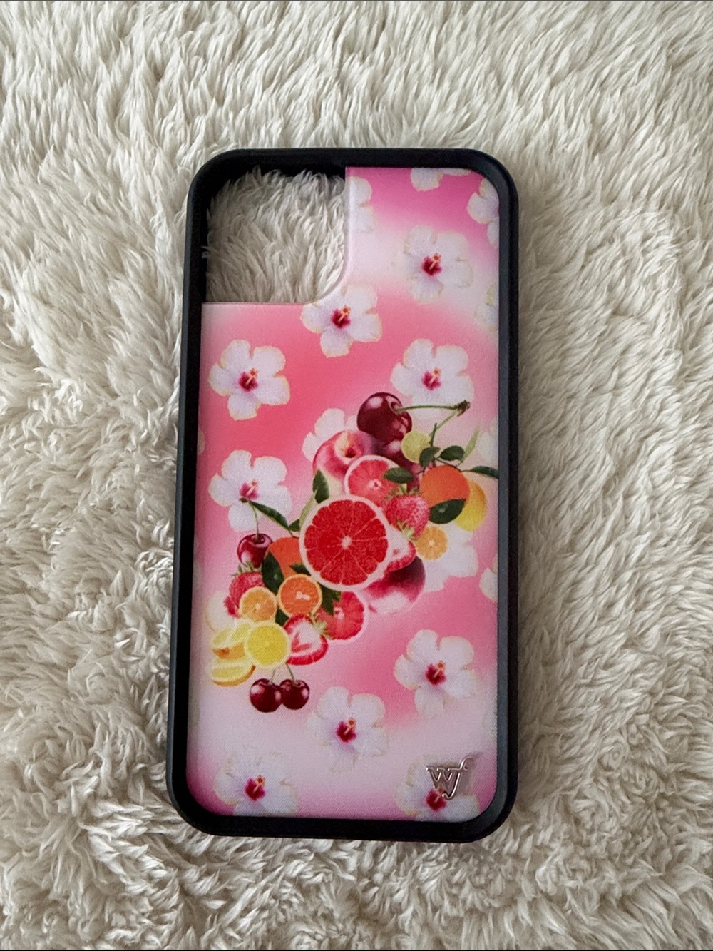Wildflower Fruit Salad iPhone 15 Plus case